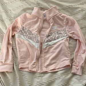 Nike Kids Light Pink Jacket with White Accents